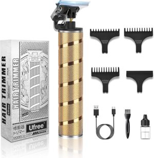 Ufree Hair Trimmer & Beard Trimmer for Men Professional, Electric Razor Shavers for Men, T Blade Precision Edgers Liners